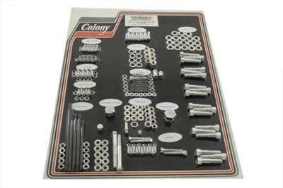 Cadmium Stock Style Hardware Kit for UL 1940-48 Cast Iron Heads